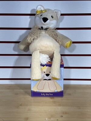 Official Scentsy Buddy Frilly The Fox Yellow Plush Soft Stuffed Toy Animal