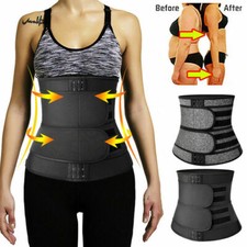 Cinturón Ajustable Esculpido Entrenador de Cintura Corsé Recortador BodyShaper Faja Ajustadora