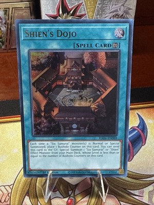 Yu-Gi-Oh Shien's Dojo RA04-EN088 Ultra Rare 1st Edition NM Condition