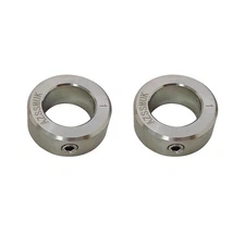 AZSSMUK 1 Shaft Collar Lock Collar Clamp Stainless Steel Set Screw,2-Piece