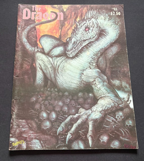 Vintage 1980 THE DRAGON Magazine Issue #33 Dungeons & Dragons TSR