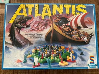 Atlantis Brettspiel - Gesellschaftsspiel, 1990er Jahre, Vollständig