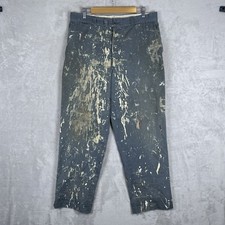 Vtg 60s Penneys Big Mac Chino Pants 34x29 Painter Distressed 1960s Made in USA