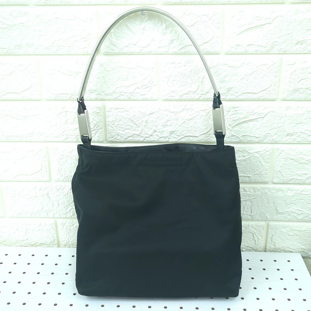 RARE PRADA Tessuto Nylon One Shoulder Handbag Ladies Used Gift Present