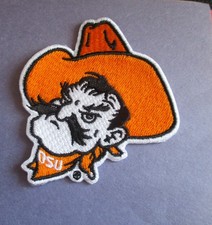 Oklahoma State Cowboys Mascot Logo (2001-2018 NCAA New Embroidered Iron-On Patch