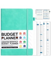 Budget Planner Book, Undated Monthly Budget Book Expense Tracker Notebook, ...