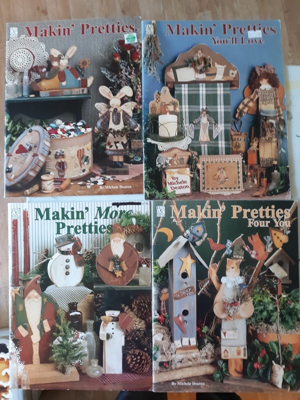 Michele Deaton lot of 4. Makin' Pretties (please read description)