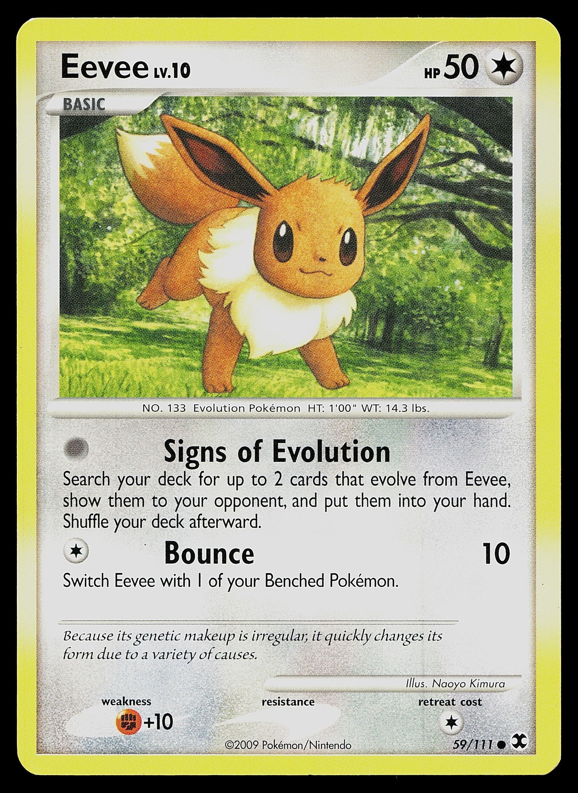 Pokemon Rising Rivals 59/111 Eevee