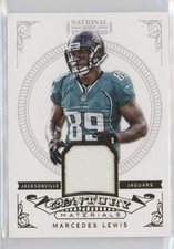 2012 Panini National Treasures Century Materials Prime 15/25 Marcedes Lewis 05ng