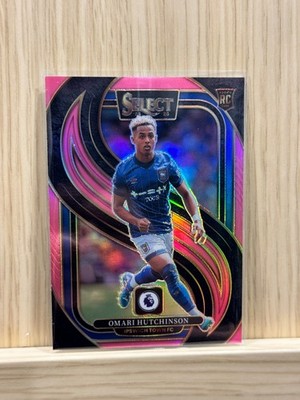 Panini Select Premier League 24/25 Omari Hutchinson 39/99 Pink Ipswich