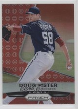 2015 Panini Prizm Red Baseball Prizm Doug Fister #60 00ah