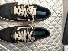 Vans Old Skool Black White Low Top Youth Skate Shoes SZ 5