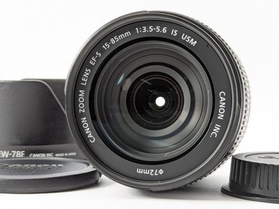 Canon EF-S 15-85mm f/3.5-5.6 IS USM Zoomobjektiv aus JAPAN [fast neuwertig]...