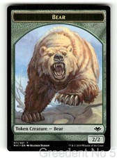 Bear // Spirit Double-Sided Token 11 // 16 Modern Horizons Magic MP