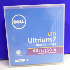 Dell LTO Ultrium 7 Data Cartidge Tape Media Speicher 6TB / 15TB , 07J4HF , 74JHF