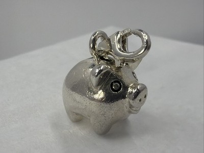 Thomas Sabo Piggy Bank Sterling Silver 925 Charm For Charm Bracelet Retired