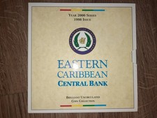 Kursm&uuml;nzensatz KMS Ostkaribische Staaten Eastern Caribbean States 1998