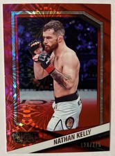 2025 Panini Combat Anthology Nathan Kelly Red Fireworks Parallel #’d /275 MMA