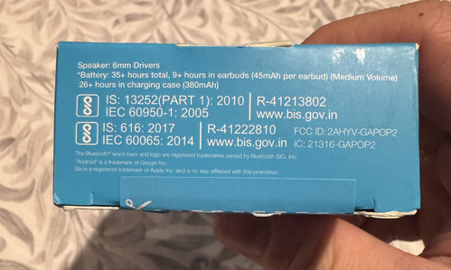 JLab Go POP+ True Wireless Bluetooth Earbuds, In-Ear Headphones, Brand New Teal - Picture 4 of 4