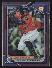 Pascanel Ferreras 2024 Bowman Chrome #BCP-240 Prospects Purple Refractors /250