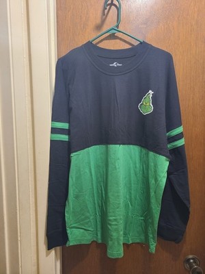 Universal Studios Grinchmas The Grinch Spirit Jersey Style Shirt Size XL. New