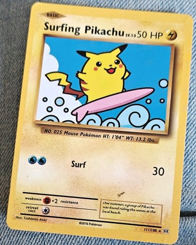 Surfing Pikachu