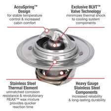 MotoRad 5200-195 UltraStat Thermostat-195 Degrees