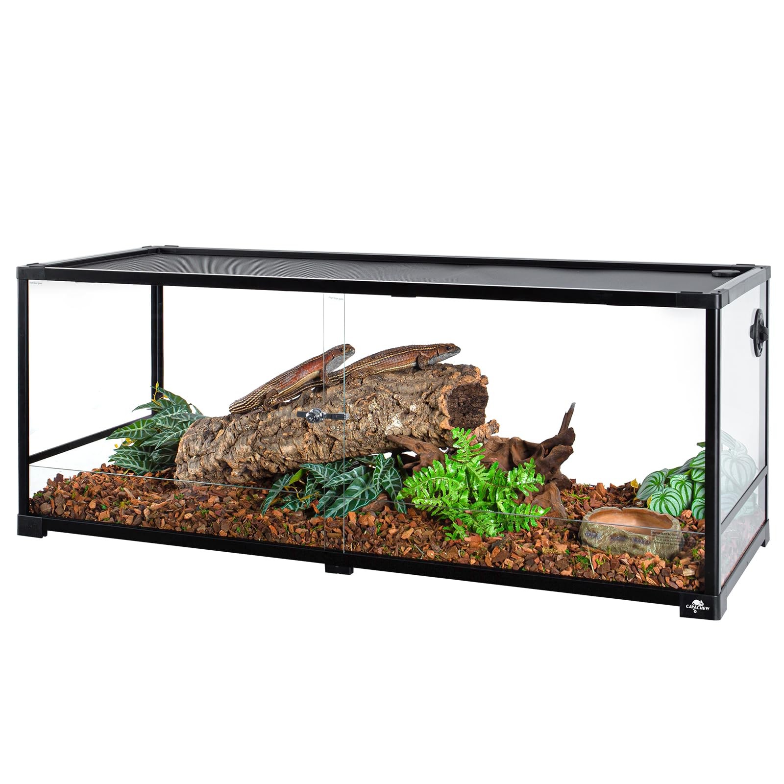 67 Gallon Reptile Tank, Glass Reptiles Terrarium 48
