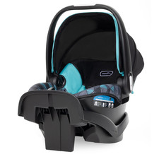 Adjustable 6 Lb Infant Car Seat 5 Pt Harness Canopy 4-22 lb/17-29 in long Rear
