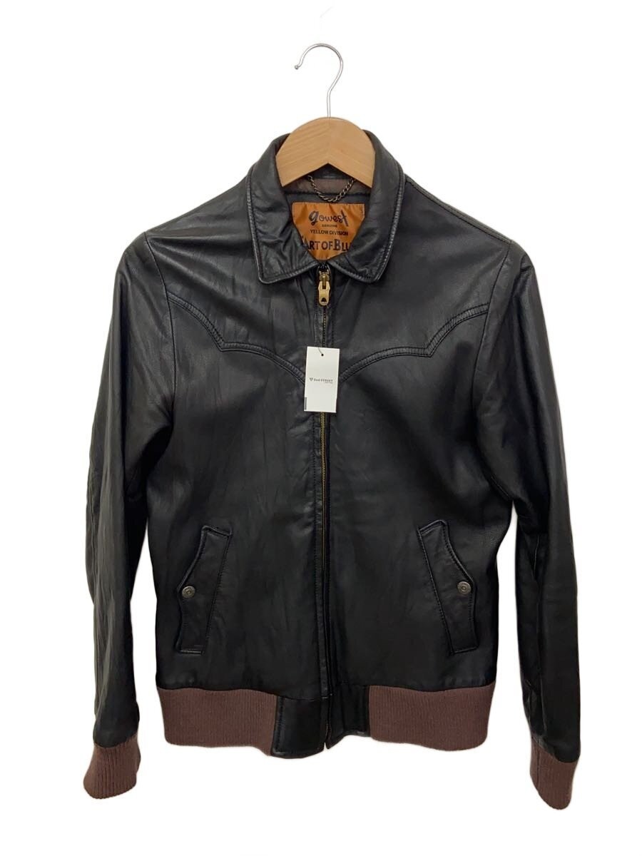 Go West Leather Jacket Blouson/M/Goatskin/Blk 1712