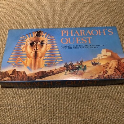 Pharaoh's Quest Protel Games 1985 Brettspiel  Im Guten Zustand