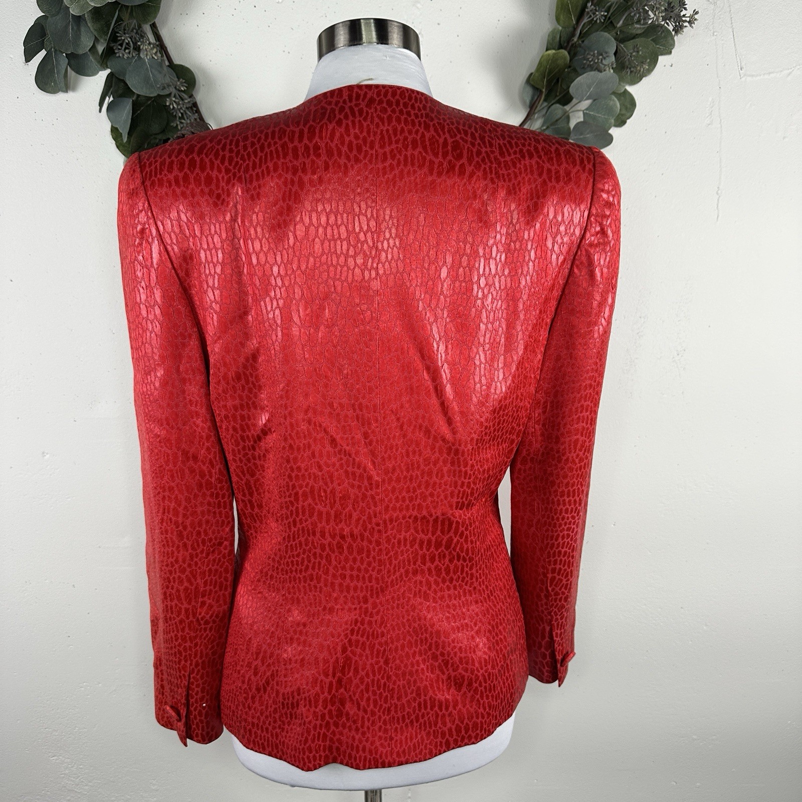 Vintage Adele Simpson Evening Blazer Jacket US 10… - image 4