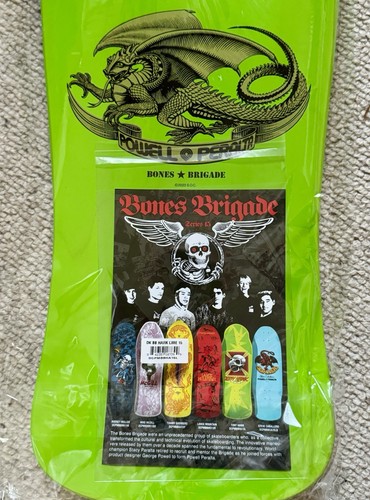 PowellPeralta *Bones Brigade* Tony Hawk Series 15 Skateboard Deck - Lime Green - Picture 3 of 3