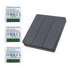 433MHz RF Wireless Smart Wall Switch Remote Control Relay for Light Fan