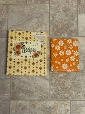 Recipes Binder Index Organizer Book Lot Of 2