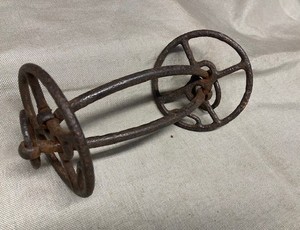 Boughton Double Mouth Antique Horse Bit Patented 1871 Rare