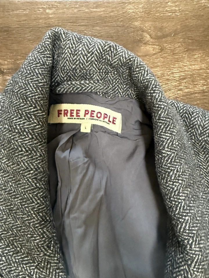 Lote de 7 Pantalones Blazer Free People S M L Prendas para el torso Manga Larga Foto 3 de 4