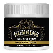 tuiwaro Numbing Cream Extra Strength: Relief Long 1.7 Fl Oz Pack of 1