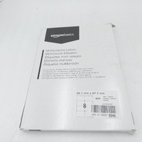 Amazon Basics Adressetiketten BüRobedarf Universal 800 StüCk Weiß Vielseitig Bes
