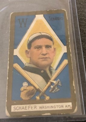 1911 T205 Gold Border Set-Break Germany Schaefer Piedmont  VgEx No Creases