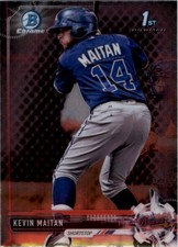 2017 Bowman Chrome Mini Prospects #BCP100 Kevin Maitan - BB
