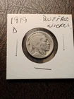 1919-D San Francisco Mint Buffalo Nickel
