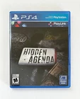 Hidden Agenda - PlayStation 4 (PS4)