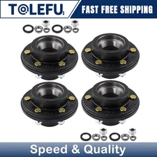 4- Trailer Hubs Convert Mobile Home with Bearings 6000# 6 Lug 6x5.5 Idler Axle