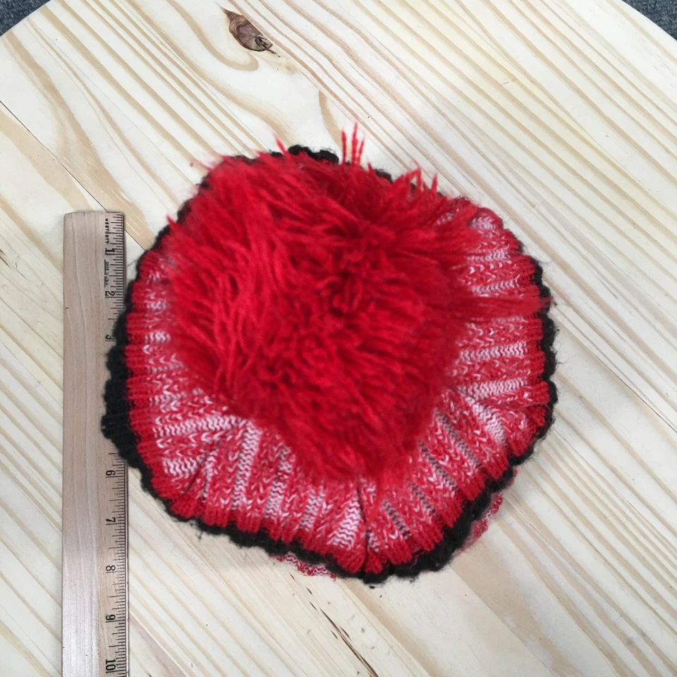 San Francisco 49ers New Era NFL Pompom Gorro Unisex Blanco Rojo OS Acrílico Foto 3 de 4