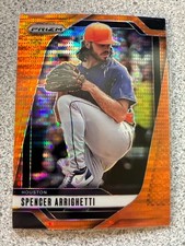2025 Prizm Spencer Arrighetti Orange Pulsar Prizm /399 (RC)
