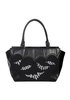 Banned Tasche Handtasche Schultertasche Gothic Fledermaus Bag Release The Bats