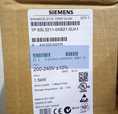 1PC NEW SIEMENS 6SL3211-0AB23-0UA1 - Picture 4 of 4