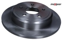 2X Bremsscheibe Maxgear 19-2279 2 Bremsscheiben Hinterachse Hinten FüR Jeep