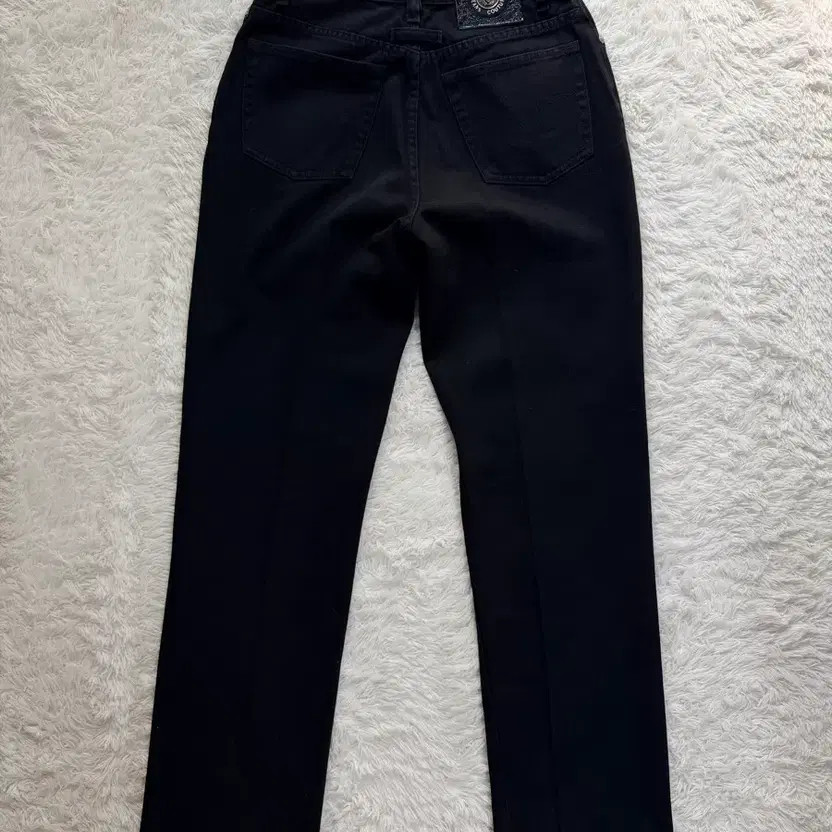 Versace Black Denim Pants Men 32/44 Stylish Button Detail thumbnail 8